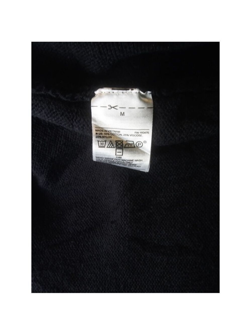 Old Navy Black Cardigan Sweater Women's Medium - Picture 6 of 6